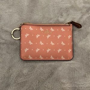 Coach key ring wallet